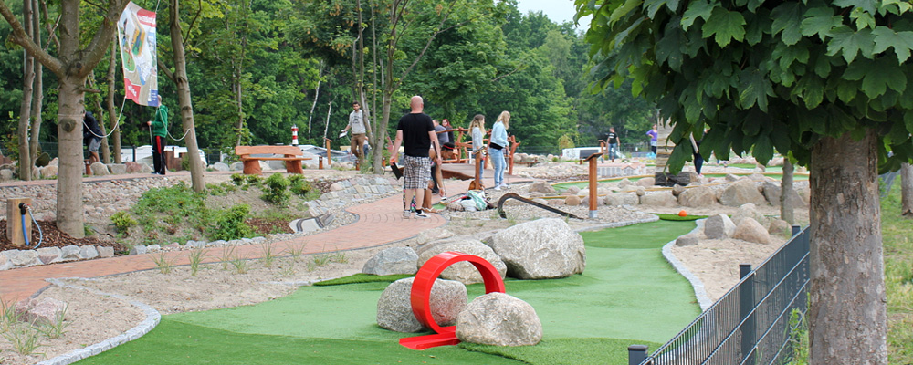 Mini Golf Anlage Strandpromenade Göhren